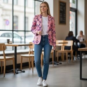 NWOT CAbi Rose Garden Women's Blazer